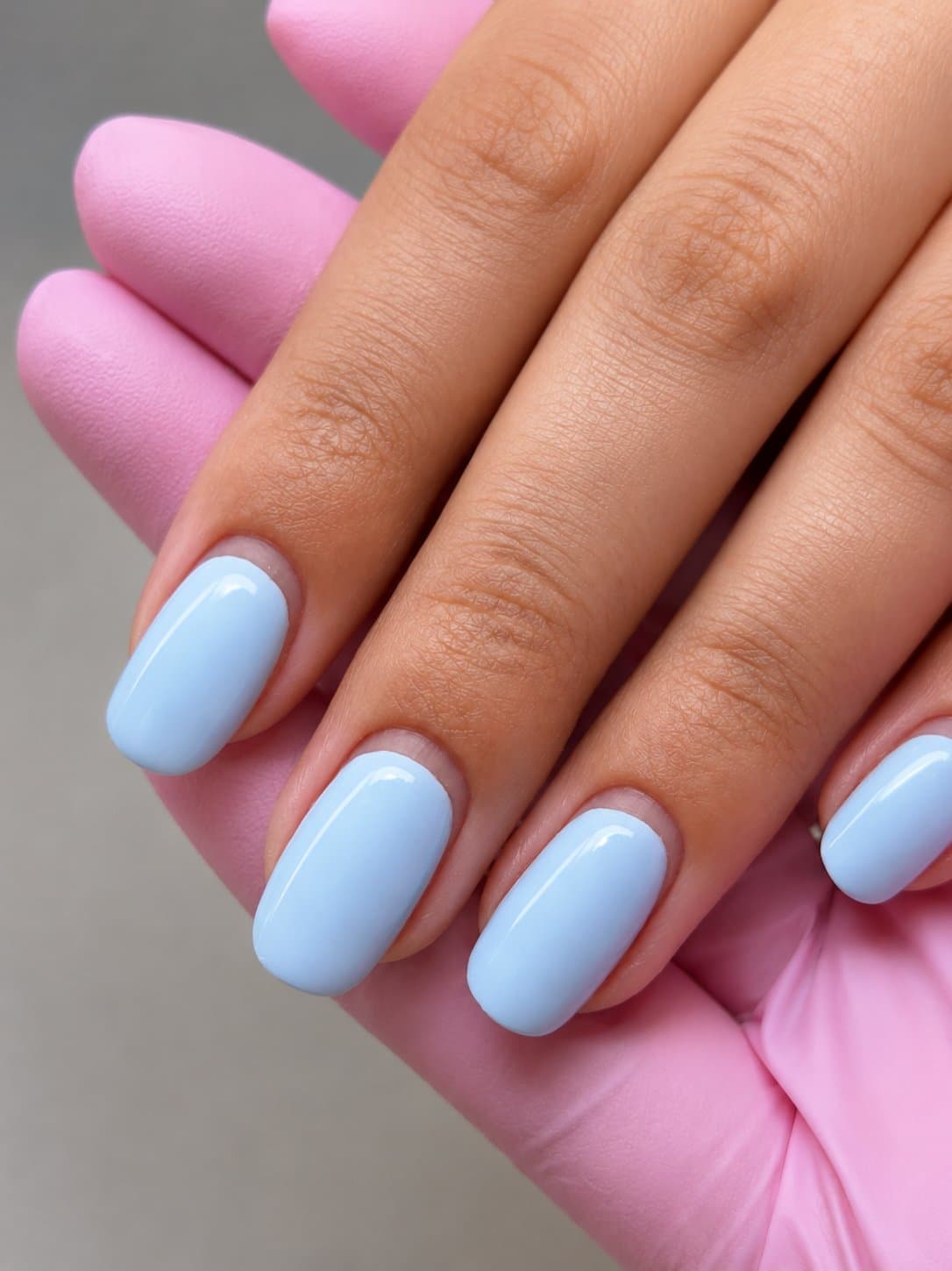 Nails before The Ritual at Aetheria Beauty Bar.