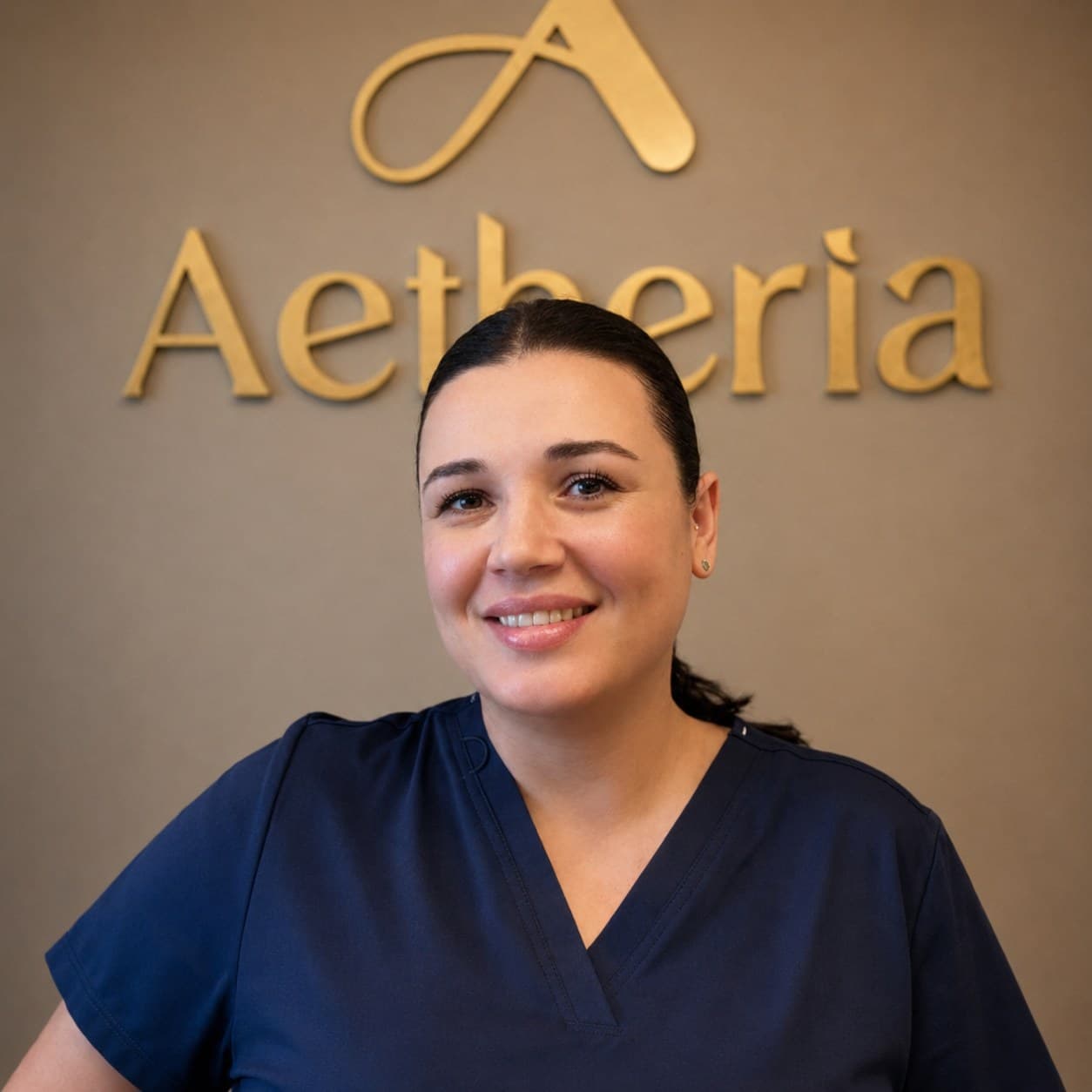 Portrait of Olga, Junior Master at Aetheria Beauty Bar.