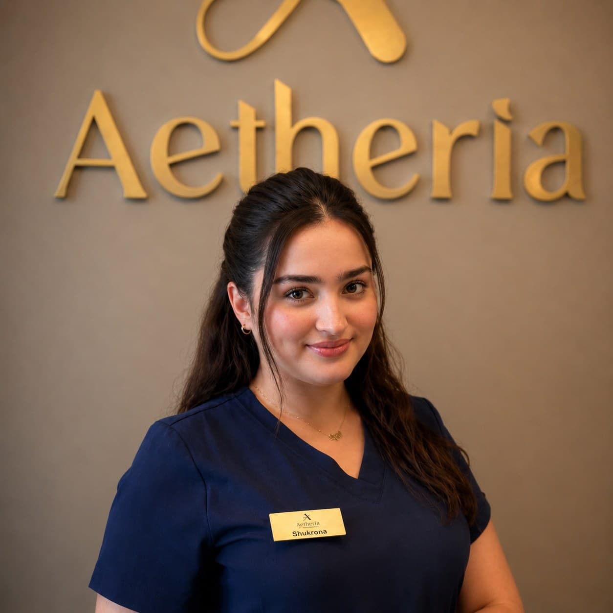 Portrait of Shukrona, Master at Aetheria Beauty Bar.
