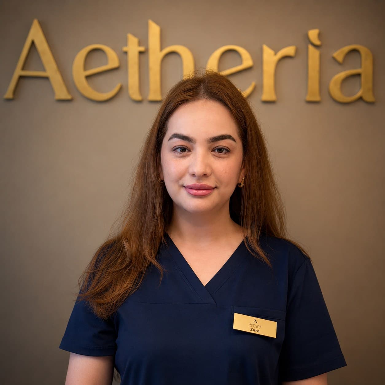 Portrait of Zara, Master at Aetheria Beauty Bar.